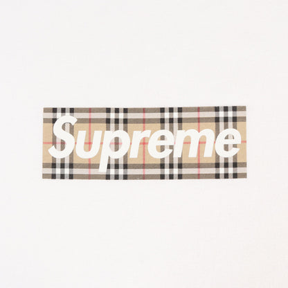22SS ×BURBERRY ノバチェック BOXロゴ Tシャツ(Box Logo Tee)