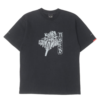 00s バイカー グラフィック Tシャツ