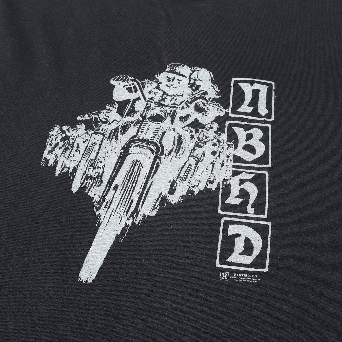 00s バイカー グラフィック Tシャツ