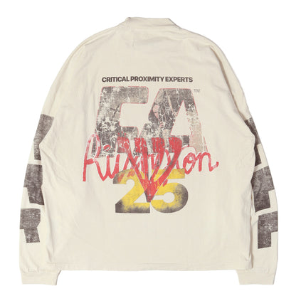 25SS グラフィック オーバーサイズ ロングスリーブ Tシャツ(CRITICAL PROXIMITY LS TEE)
