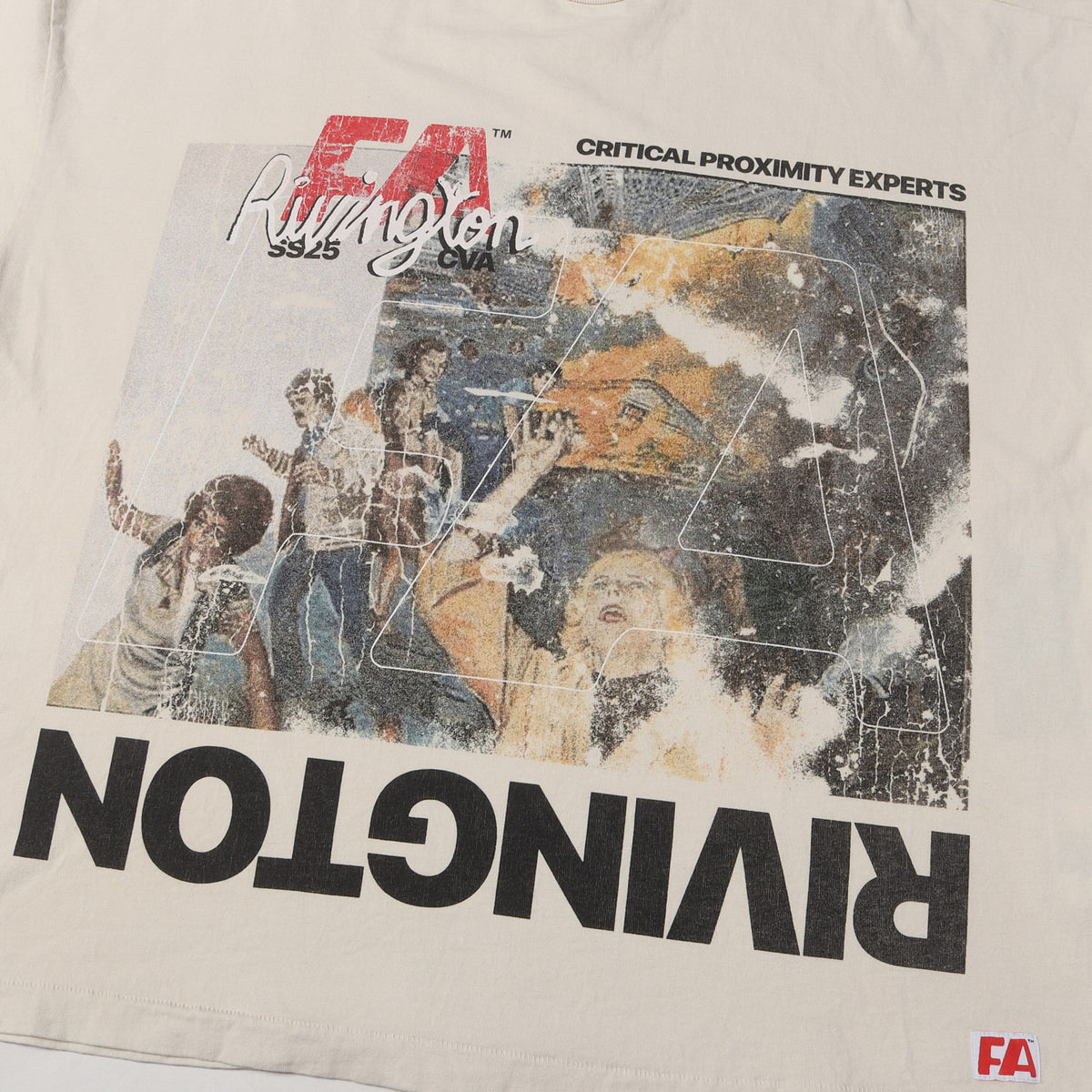 25SS グラフィック オーバーサイズ ロングスリーブ Tシャツ(CRITICAL PROXIMITY LS TEE)