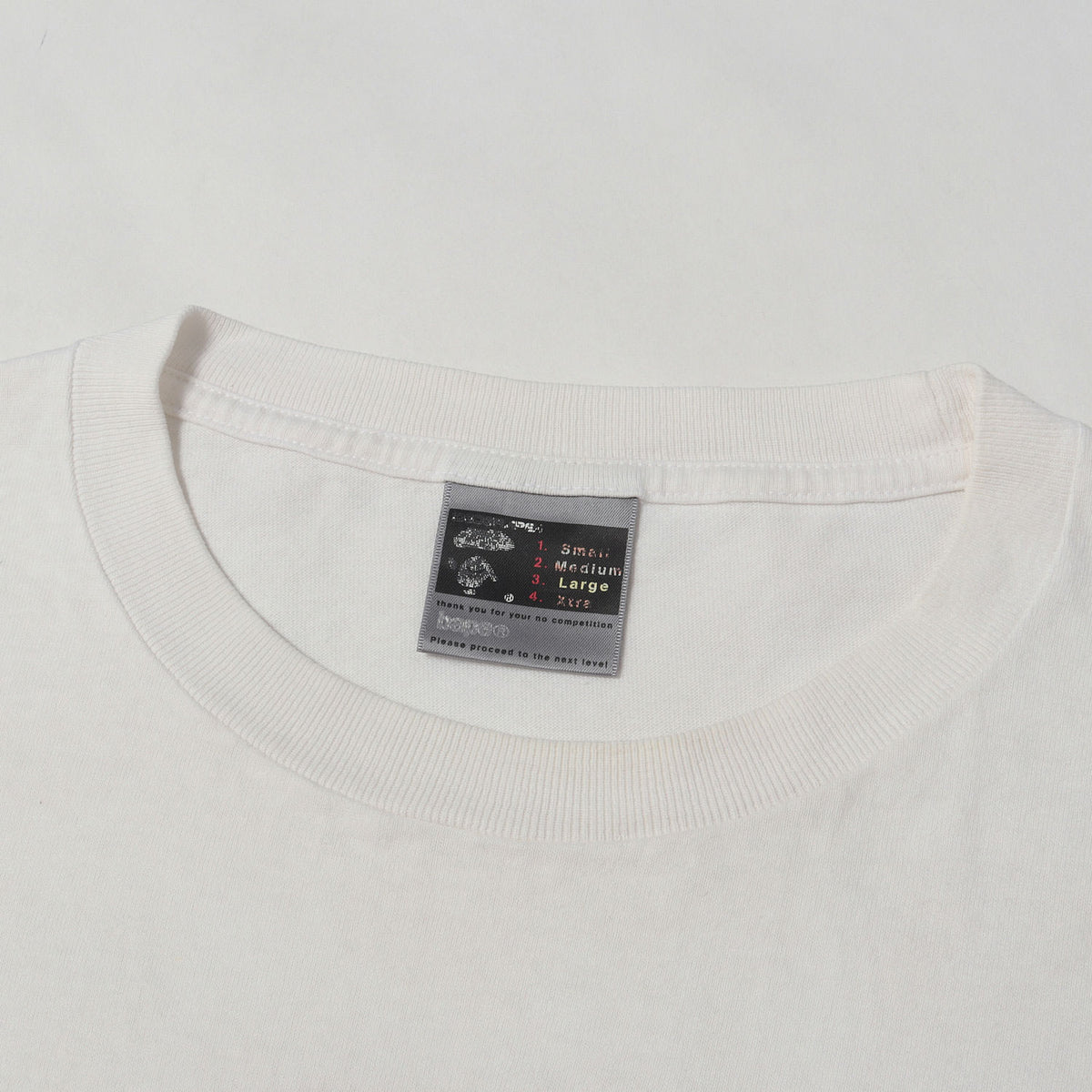 00s チェック 大猿プリント Tシャツ