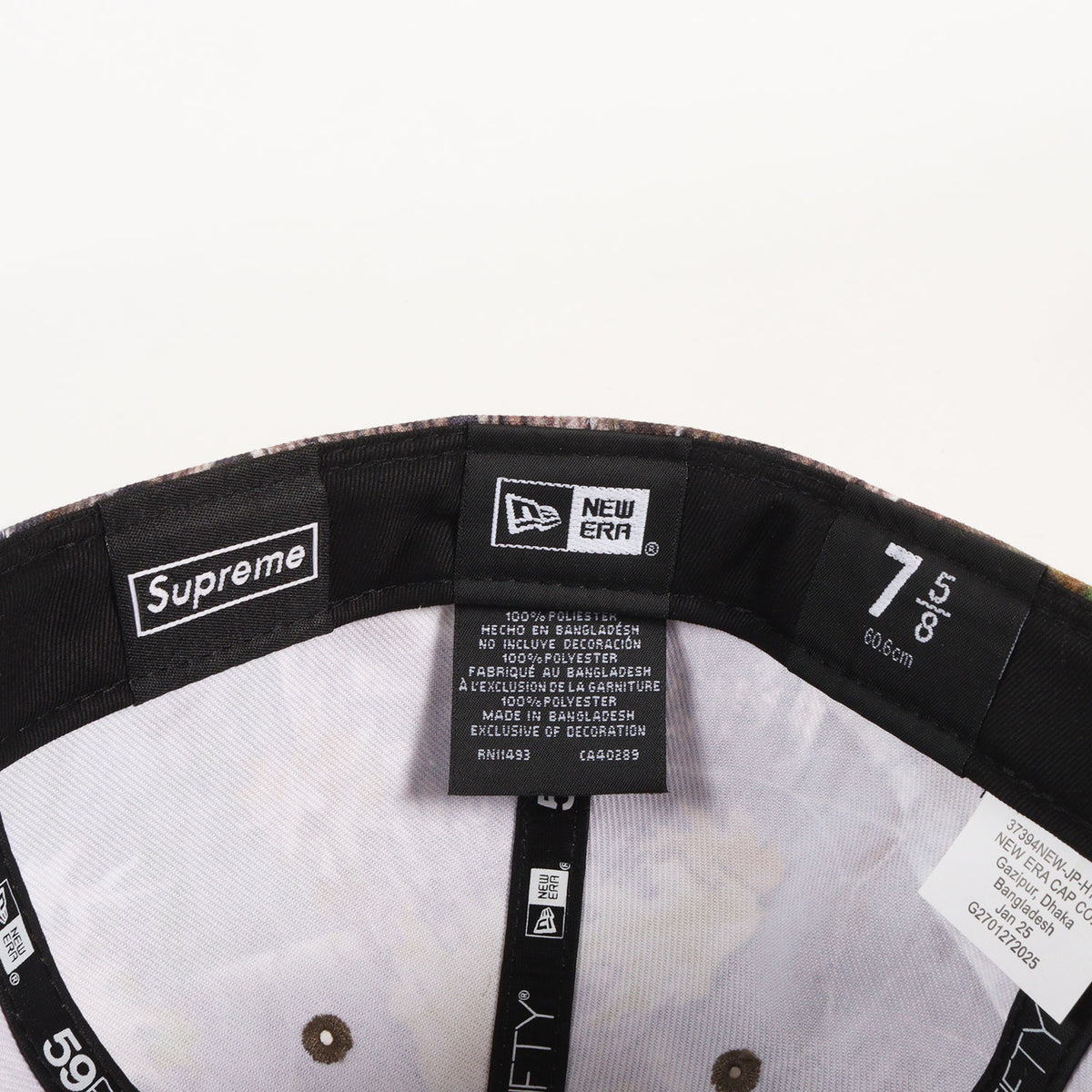 25SS ×NEW ERA BOXロゴ ベースボールキャップ(Championship Box Logo New Era)