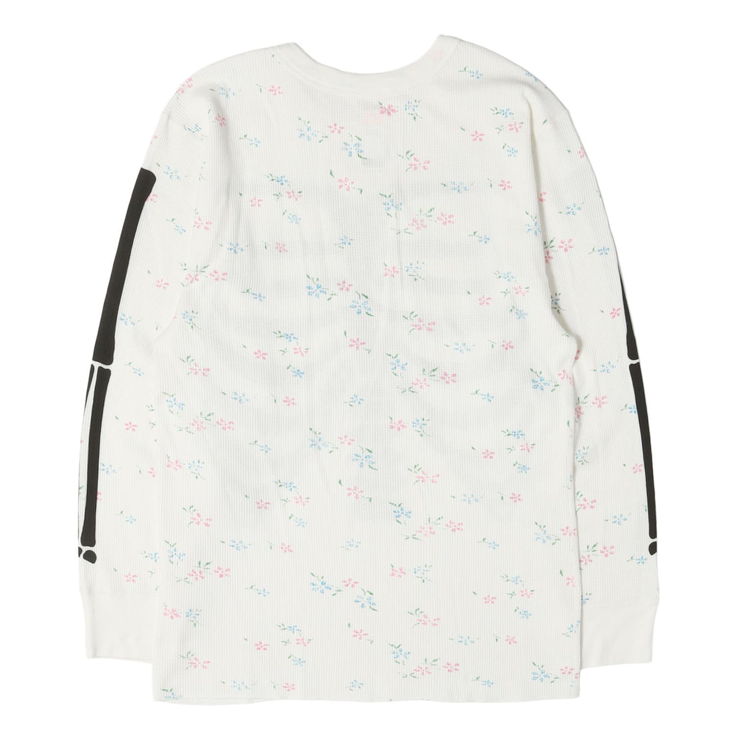 25AW ×Hanes フローラル柄 ボーンプリント サーマル ロングスリーブTシャツ(Bones Thermal Crew)
