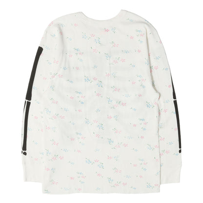 25AW ×Hanes フローラル柄 ボーンプリント サーマル ロングスリーブTシャツ(Bones Thermal Crew)