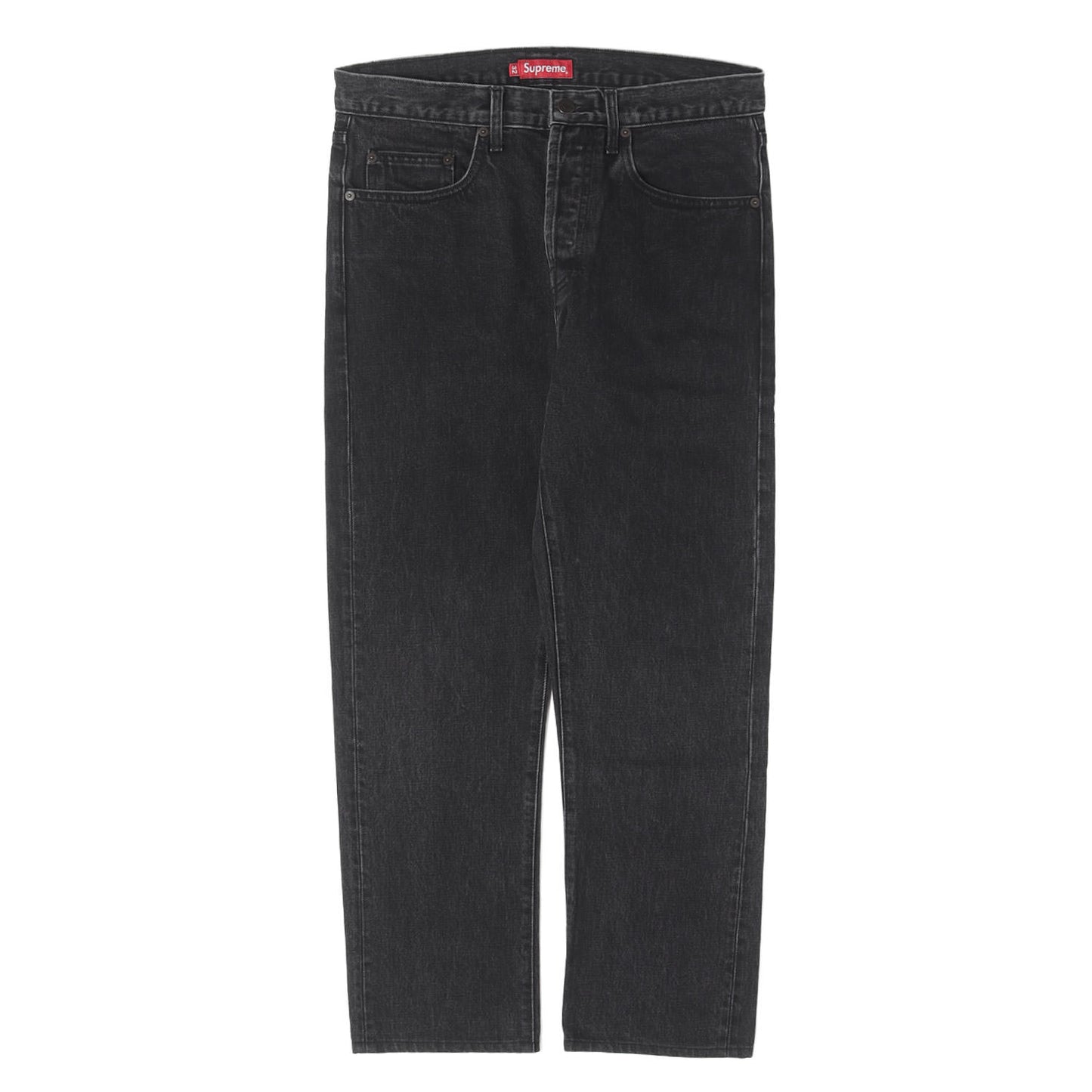 ストーンウォッシュ加工 スリム デニムパンツ (Stone Washed Slim Jean)