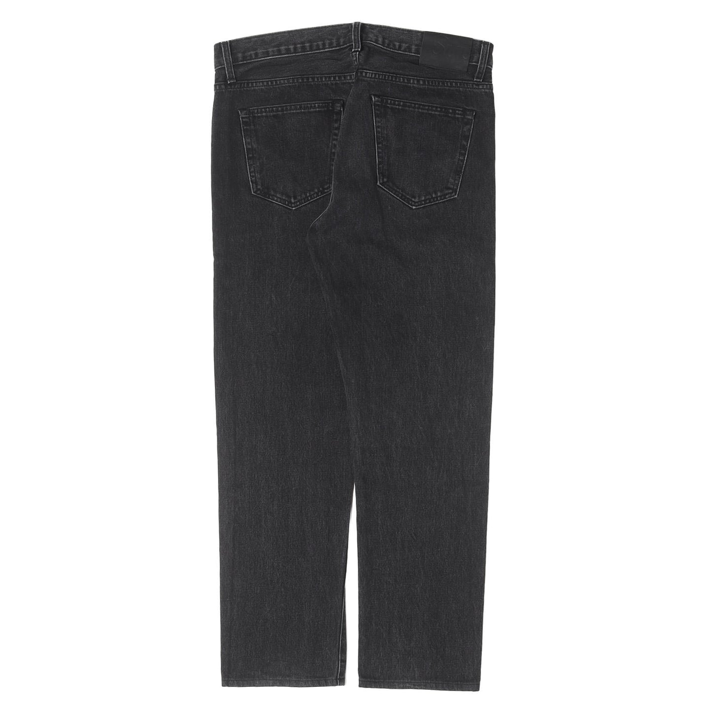ストーンウォッシュ加工 スリム デニムパンツ (Stone Washed Slim Jean)