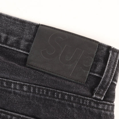 ストーンウォッシュ加工 スリム デニムパンツ (Stone Washed Slim Jean)