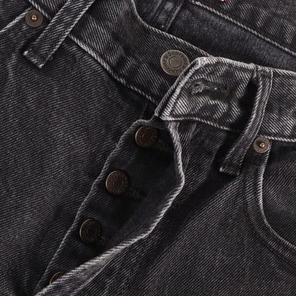 ストーンウォッシュ加工 スリム デニムパンツ (Stone Washed Slim Jean)