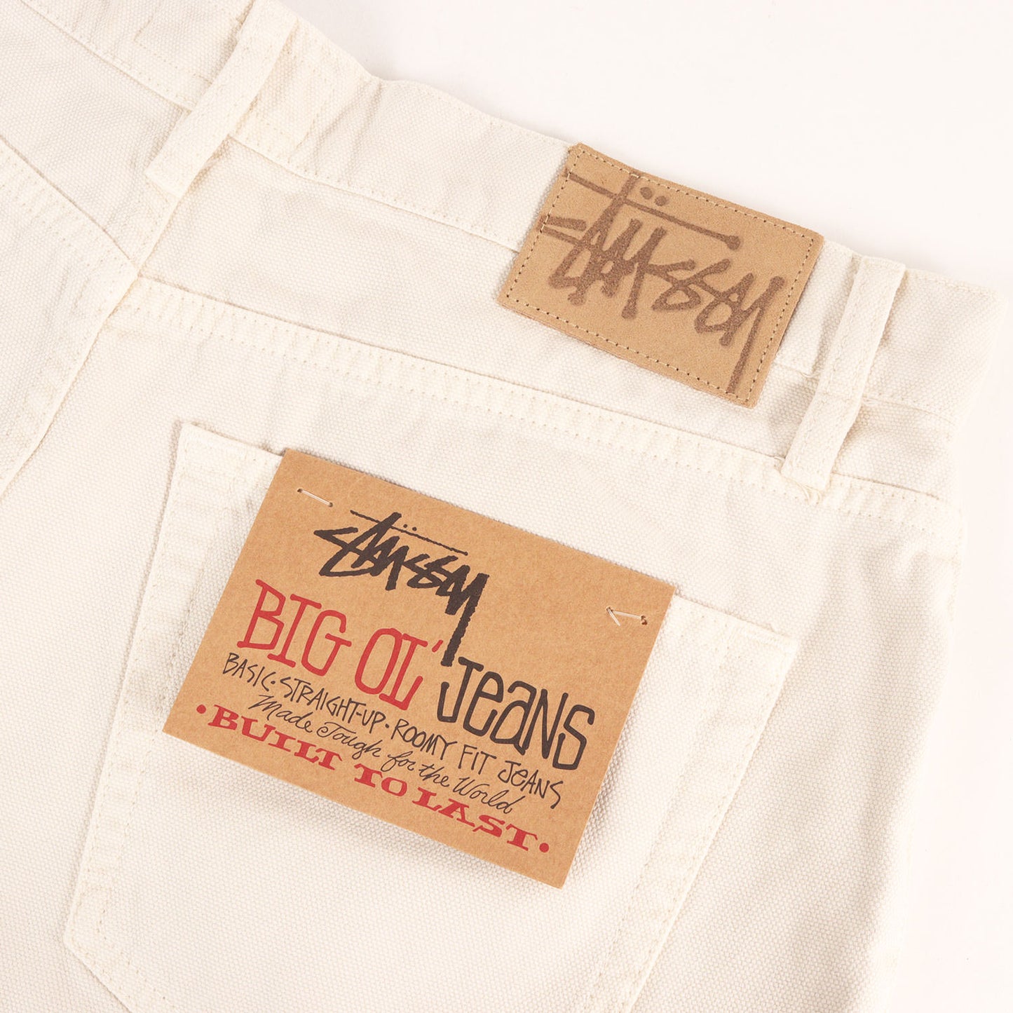 24SS コットンキャンバス 5ポケットパンツ(Washed Canvas Big OL Jean)