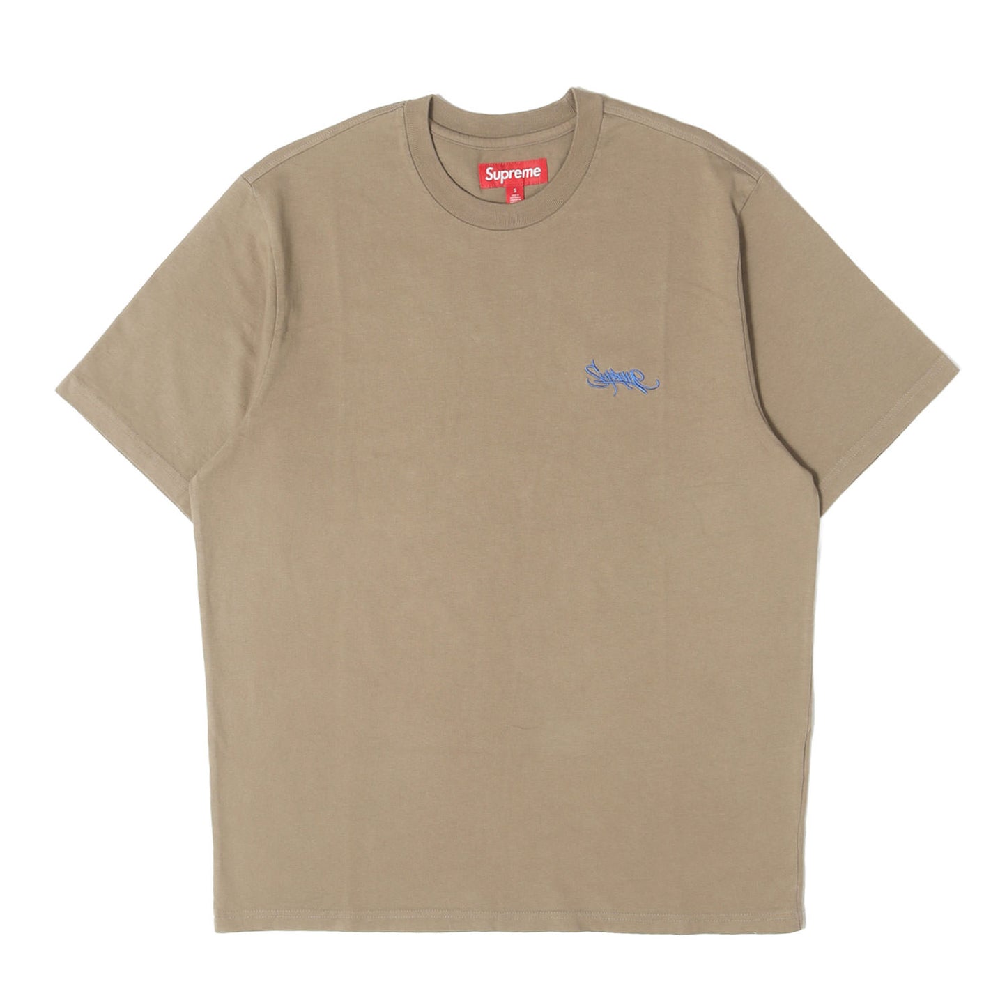 24SS ウォッシュ加工 タギングロゴ Tシャツ(Washed Tag S/S Top)