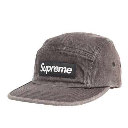 ウォッシュドデニム BOXロゴ キャンプキャップ (Denim Camp Cap)