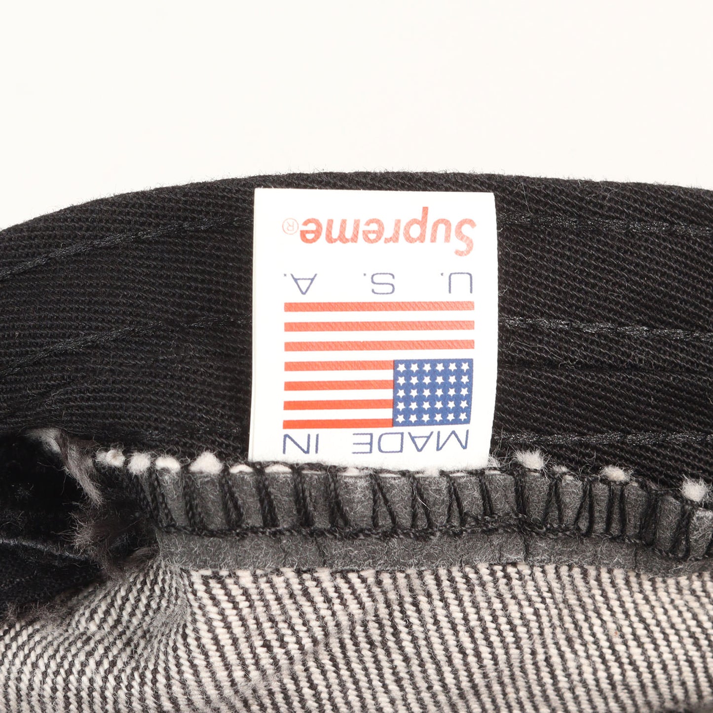 ウォッシュドデニム BOXロゴ キャンプキャップ (Denim Camp Cap)
