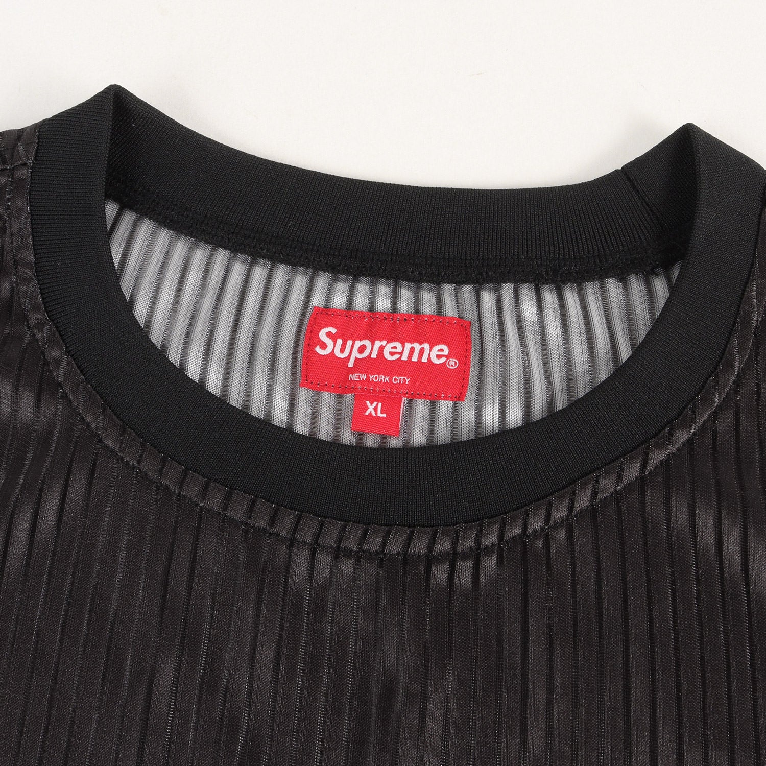 Supreme (シュプリーム) 23SS メッシュ ストライプ ジャージトップ