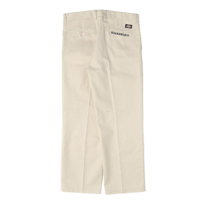 25SS ×Dickies T/Cツイル 1タック ワーク チノパンツ(PLEATED TROUSERS)