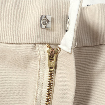 25SS ×Dickies T/Cツイル 1タック ワーク チノパンツ(PLEATED TROUSERS)