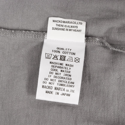 25SS ワンポイントロゴ ウォッシュド ヘビー Tシャツ(WASHED HEAVY WEIGHT COLOR T-SHIRT)