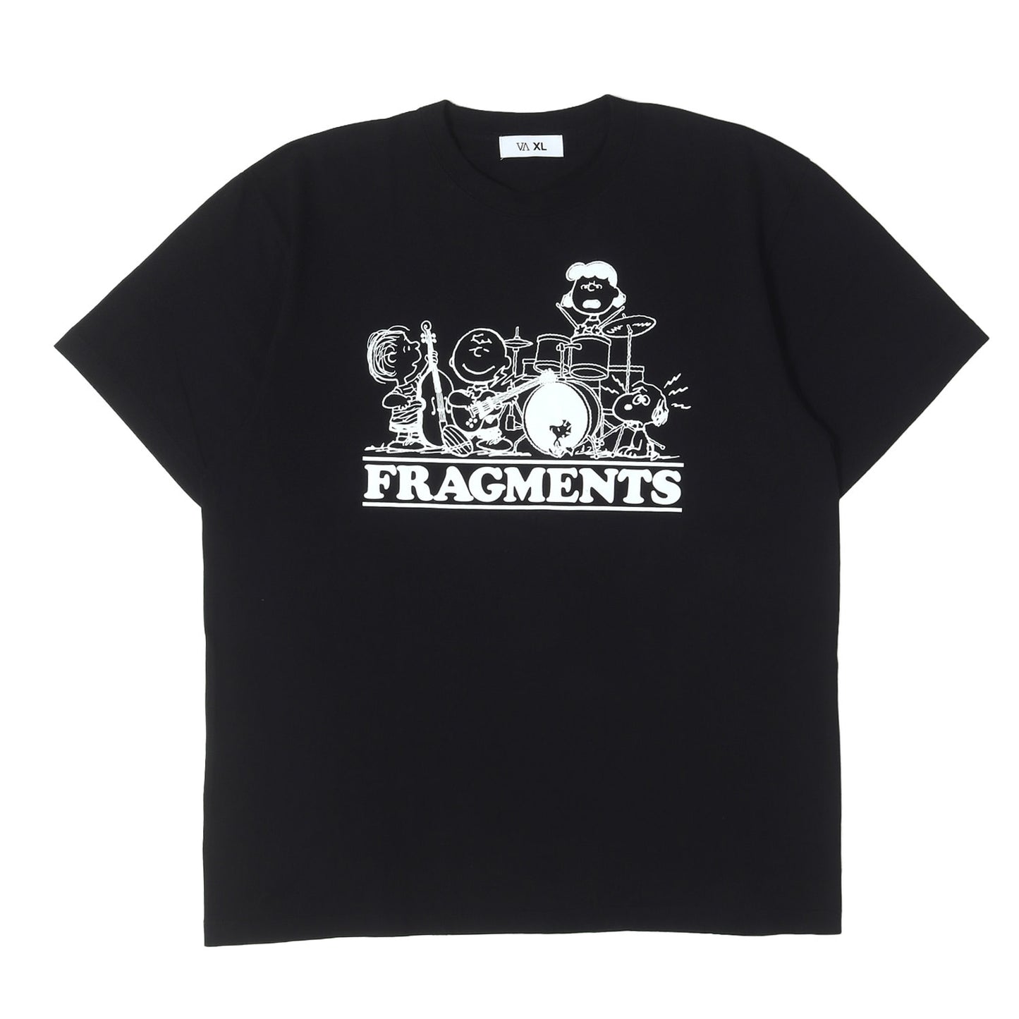 ×fragment design ×PEANUTS スヌーピー バンドTシャツ