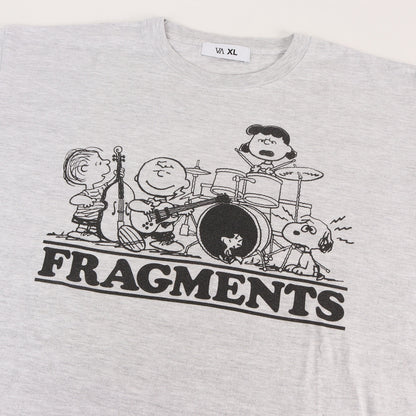 ×fragment design ×PEANUTS スヌーピー バンドTシャツ