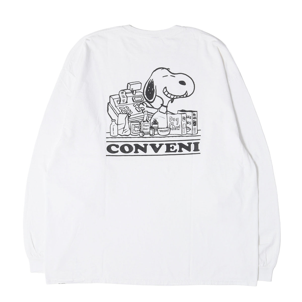 ×fragment design ×PEANUT スヌーピー ロングスリーブ Tシャツ