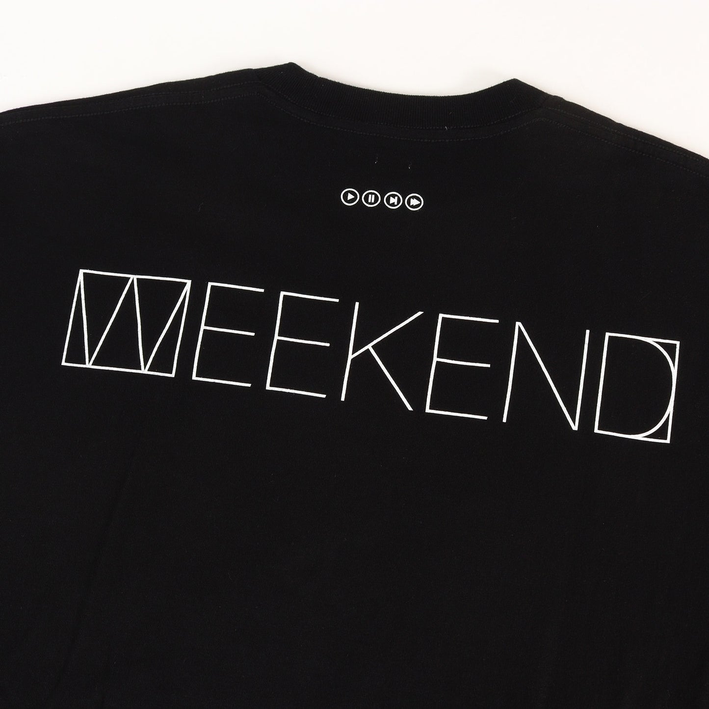 WEEKEND限定 Not Badロゴ クルーネック Tシャツ
