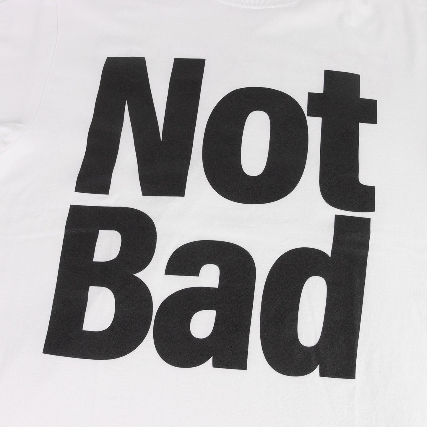 WEEKEND限定 Not Badロゴ クルーネック Tシャツ