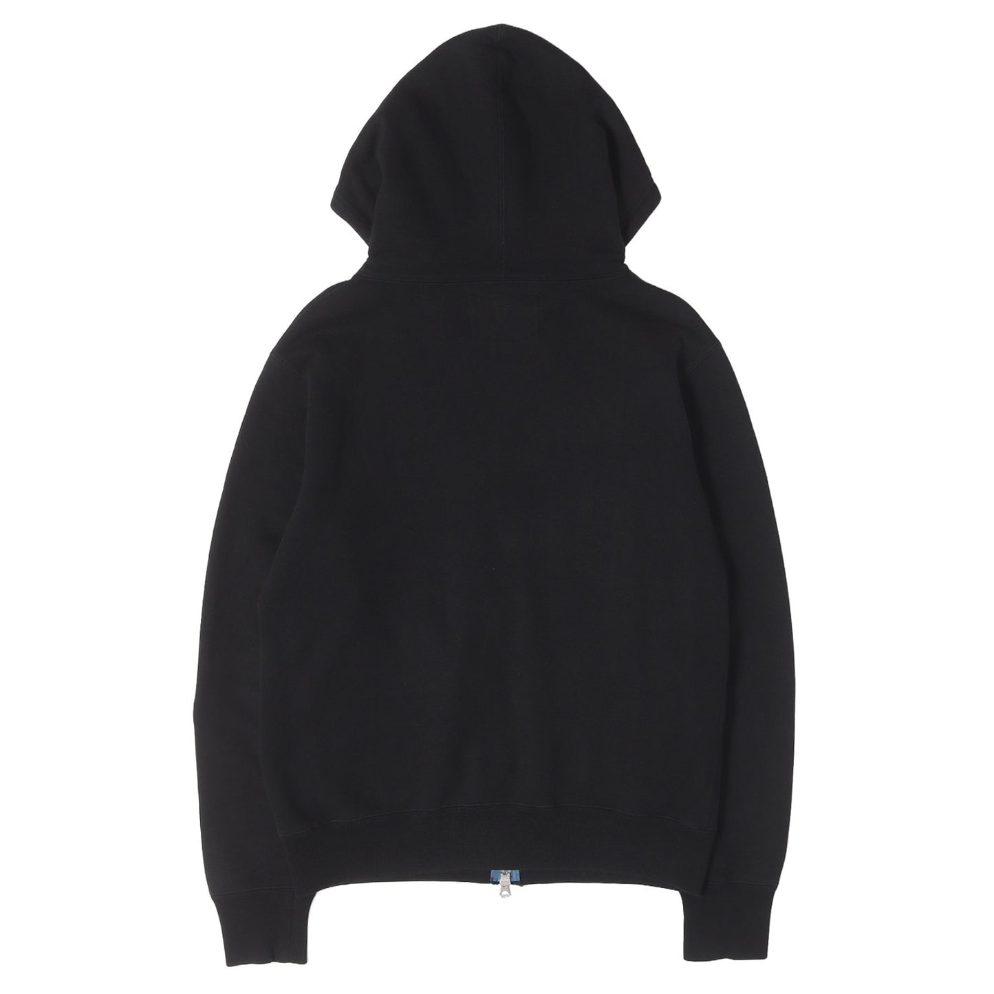 00s 初売り限定 ×fragment design ワッペン付き ライダースデザイン ジップ スウェットパーカー