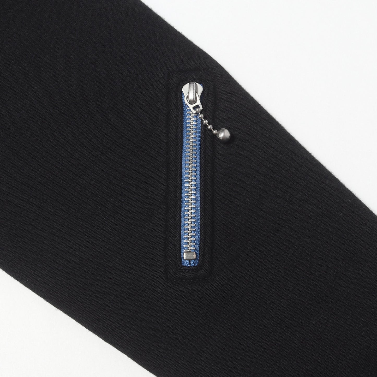 00s 初売り限定 ×fragment design ワッペン付き ライダースデザイン ジップ スウェットパーカー