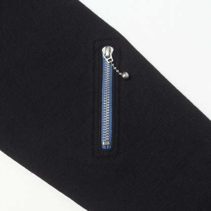 00s 初売り限定 ×fragment design ワッペン付き ライダースデザイン ジップ スウェットパーカー