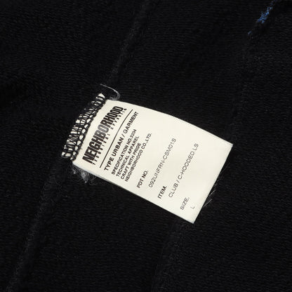 00s 初売り限定 ×fragment design ワッペン付き ライダースデザイン ジップ スウェットパーカー