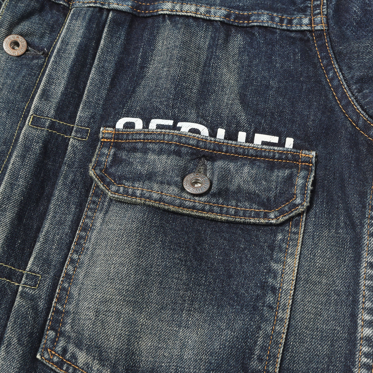 22AW ×fragment design 1stタイプ ヴィンテージ加工 デニムジャケット(DENIM JACKET)