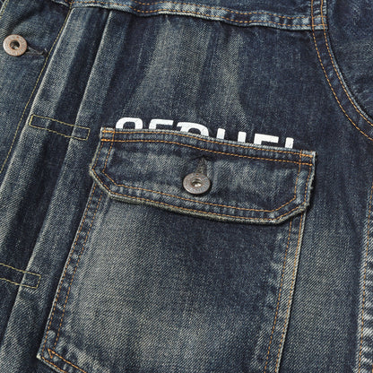22AW ×fragment design 1stタイプ ヴィンテージ加工 デニムジャケット(DENIM JACKET)
