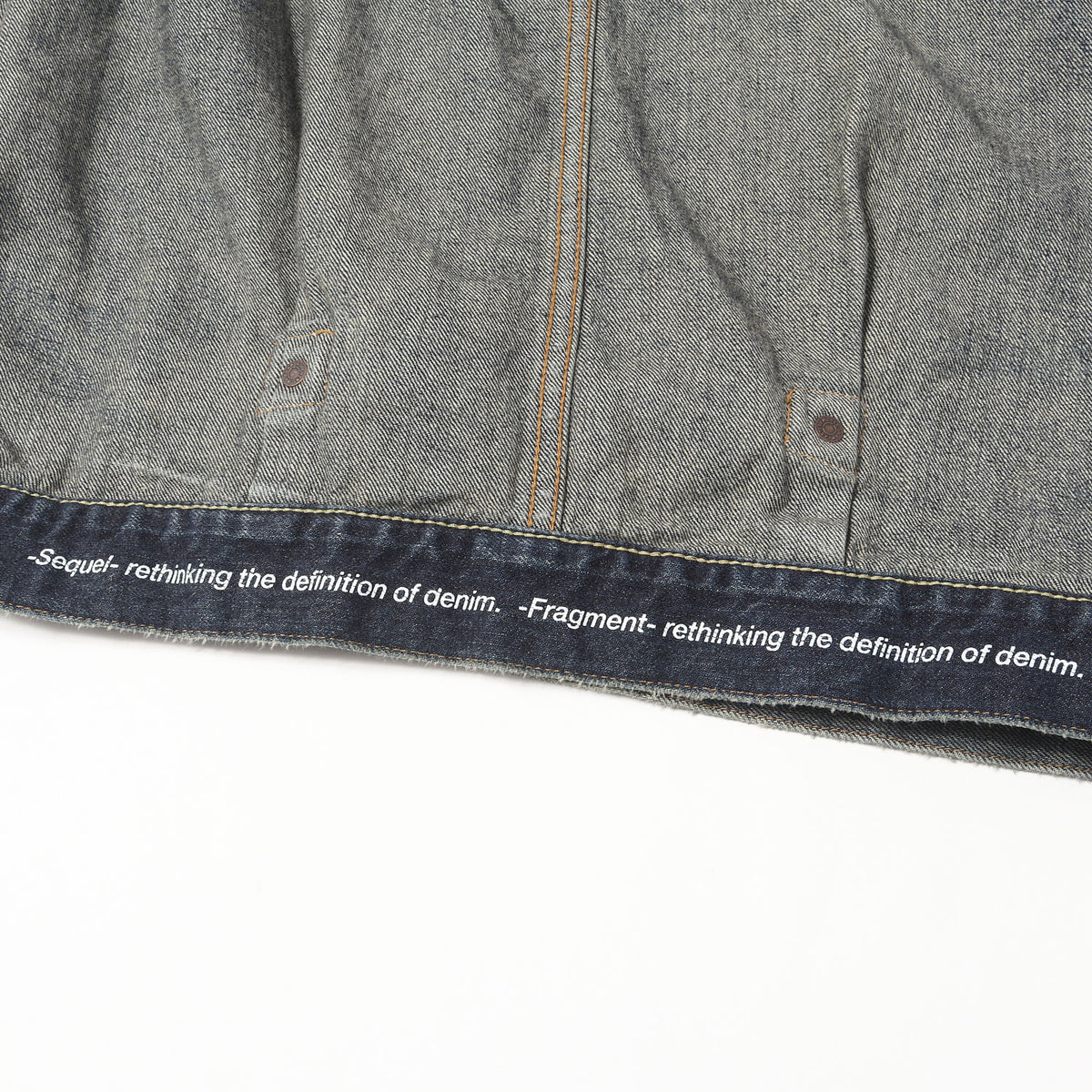 22AW ×fragment design 1stタイプ ヴィンテージ加工 デニムジャケット(DENIM JACKET)