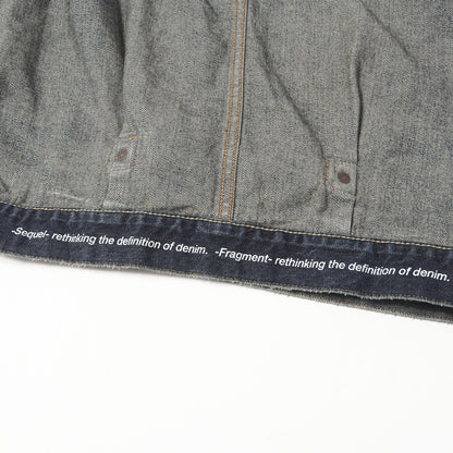 22AW ×fragment design 1stタイプ ヴィンテージ加工 デニムジャケット(DENIM JACKET)