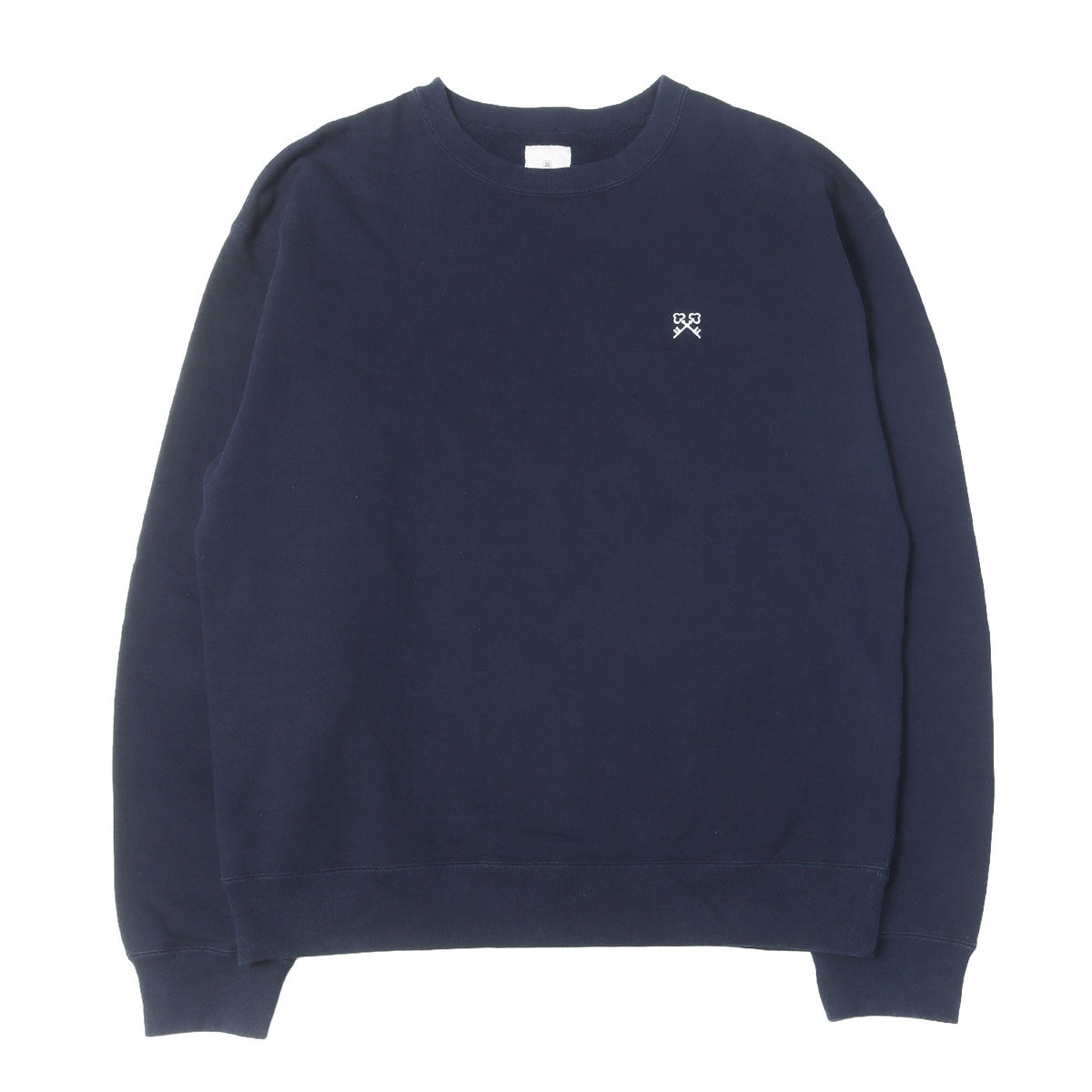 20AW アイコン刺繍 ワイド クルーネック スウェット(AUTHENTIC WIDE CREWNECK SWEAT)