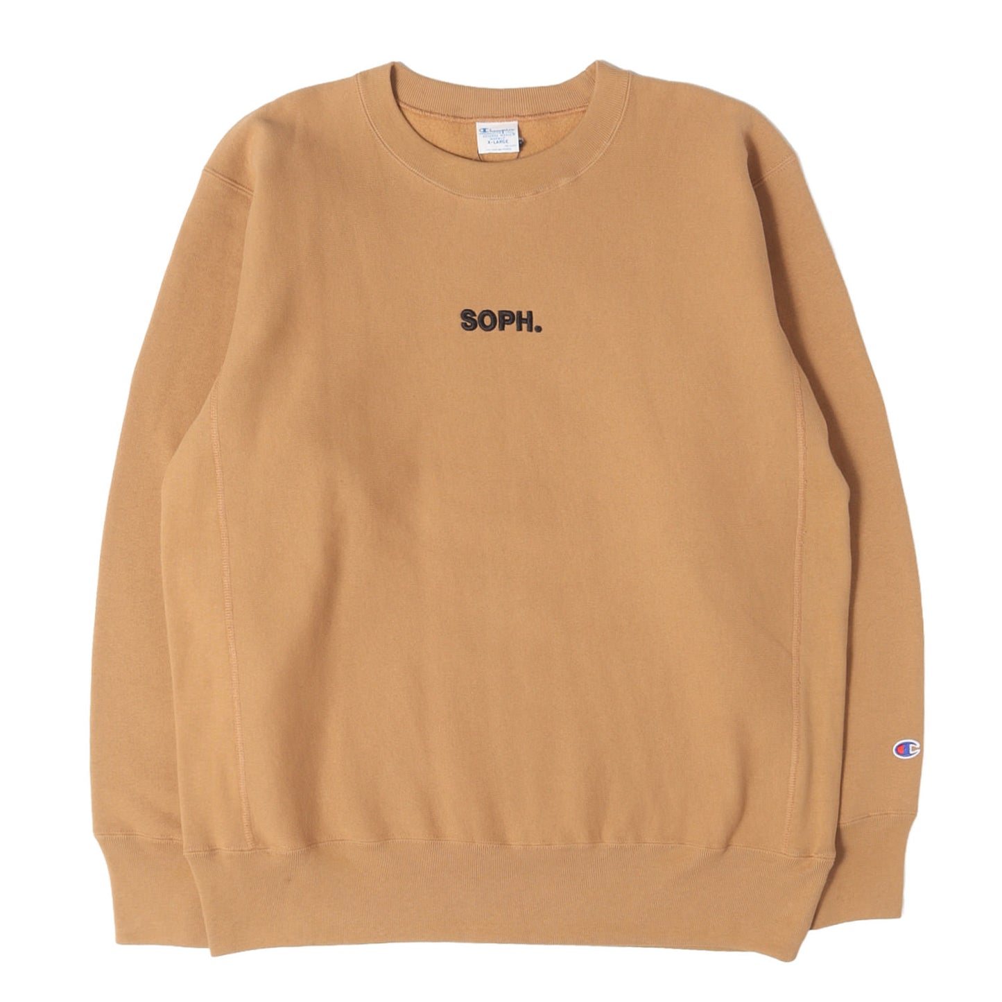 24AW ×Champion ロゴ刺繍 リバースウィーブ スウェット(REVERSE WEAVE CREWNECK SWEAT)
