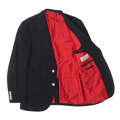 ×WoolRich メルトンウール バックロゴ テーラードジャケット