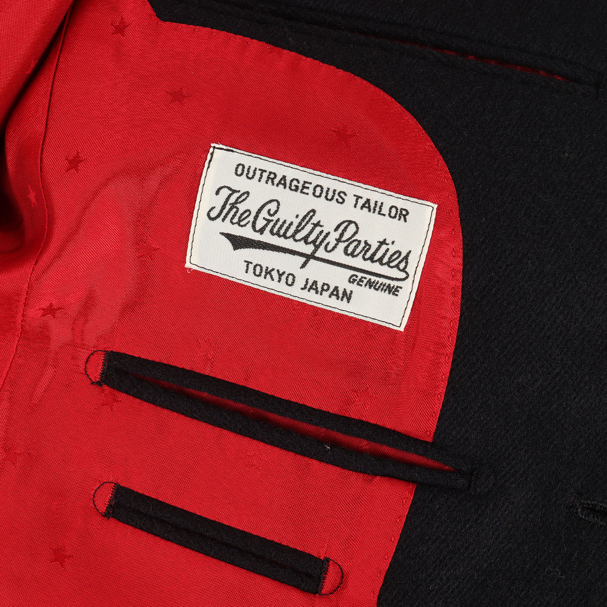 ×WoolRich メルトンウール バックロゴ テーラードジャケット
