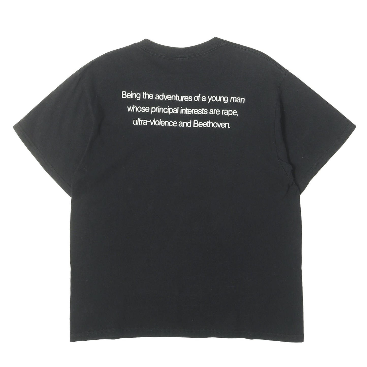 [人気デザイン] 90s A Clockwork Orange 時計じかけのオレンジ Tシャツ / ホンジュラス製 FRUIT OF THE LOOM