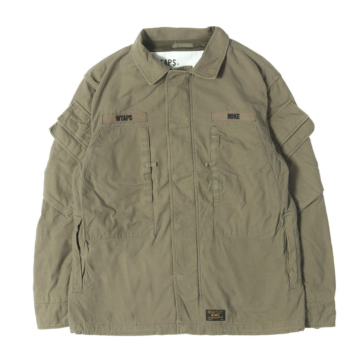 NBC バックサテン ミリタリージャケット (NBC / JACKET)