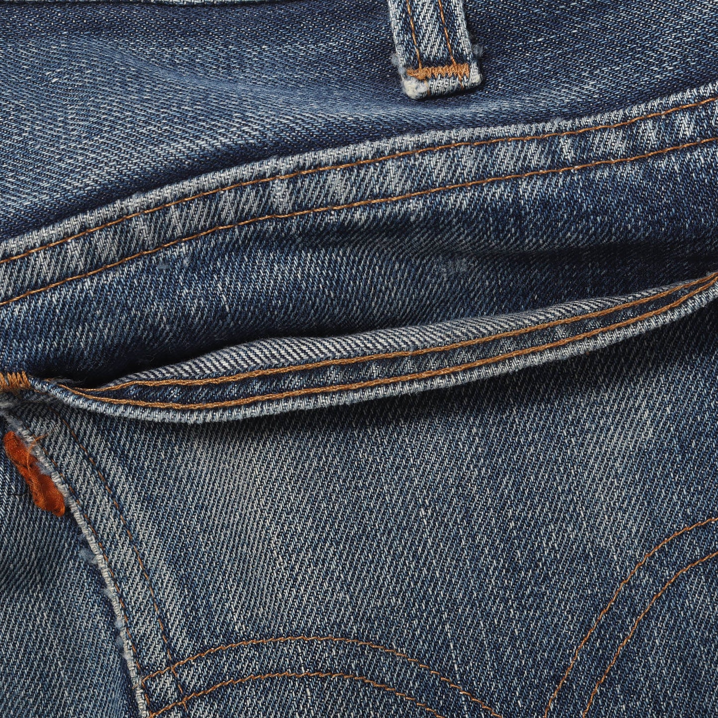 [雰囲気抜群] 60s 606 Big E デニムパンツ / USA製 ボタン裏刻印4