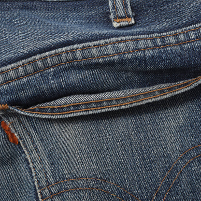 [雰囲気抜群] 60s 606 Big E デニムパンツ / USA製 ボタン裏刻印4
