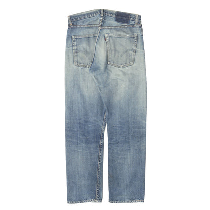 [雰囲気抜群 両耳付き] 60s 505 Big E デニムパンツ / USA製 ボタン裏刻印5