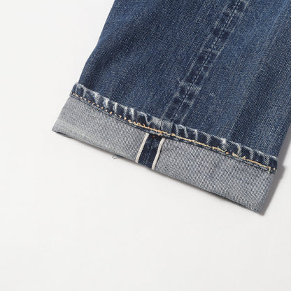 [雰囲気抜群 両耳付き] 60s 505 Big E デニムパンツ / USA製 ボタン裏刻印5