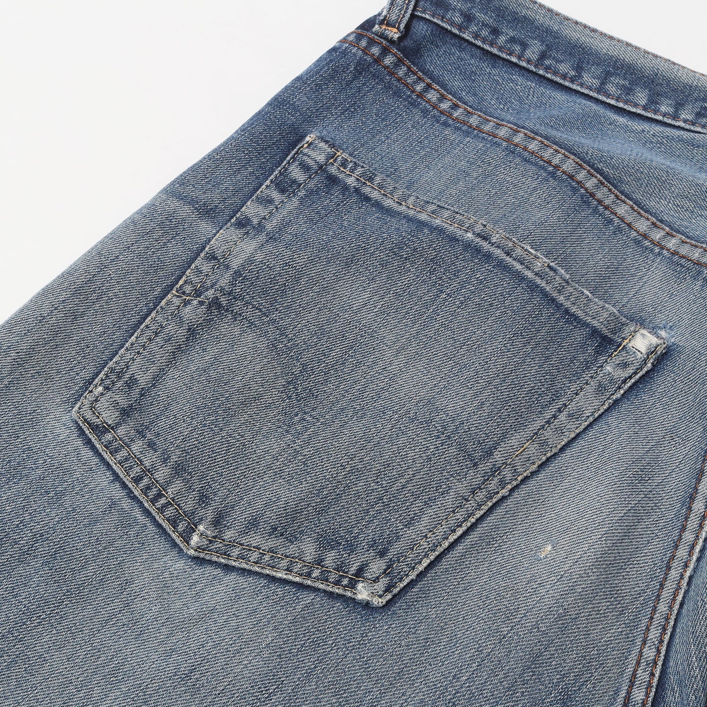 [雰囲気抜群 両耳付き] 60s 505 Big E デニムパンツ / USA製 ボタン裏刻印5