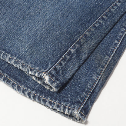 [雰囲気抜群 両耳付き] 60s 505 Big E デニムパンツ / USA製 ボタン裏刻印5