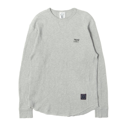 20SS ロゴプリント サーマル ロングスリーブ Tシャツ(WAFFLE L/S T-SHIRT)