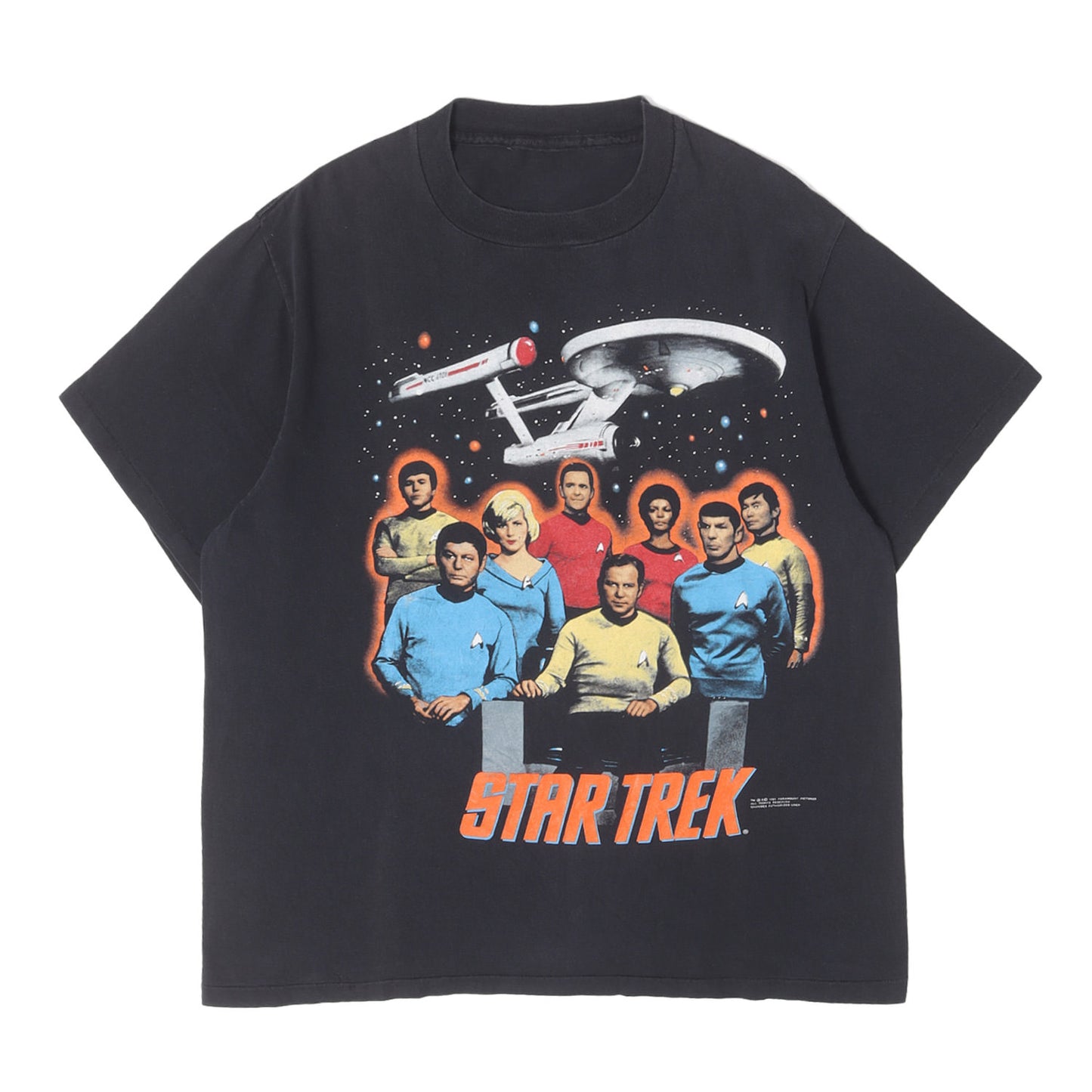 [Goodフェード] 90s STAR TREK スタートレック プリント Tシャツ