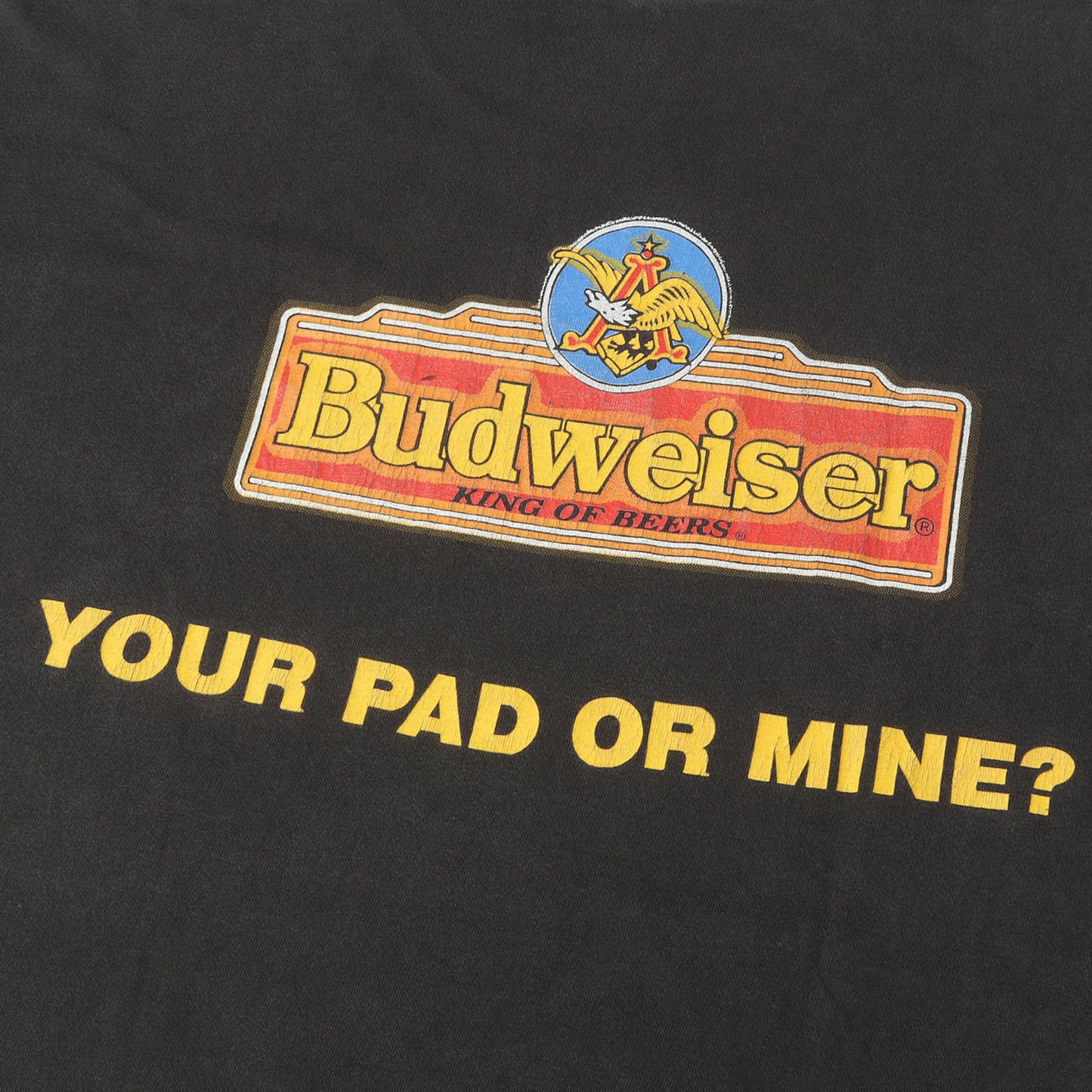 [希少モデル] 90s Budweiser 両面プリント スリー フロッグ カエル Tシャツ