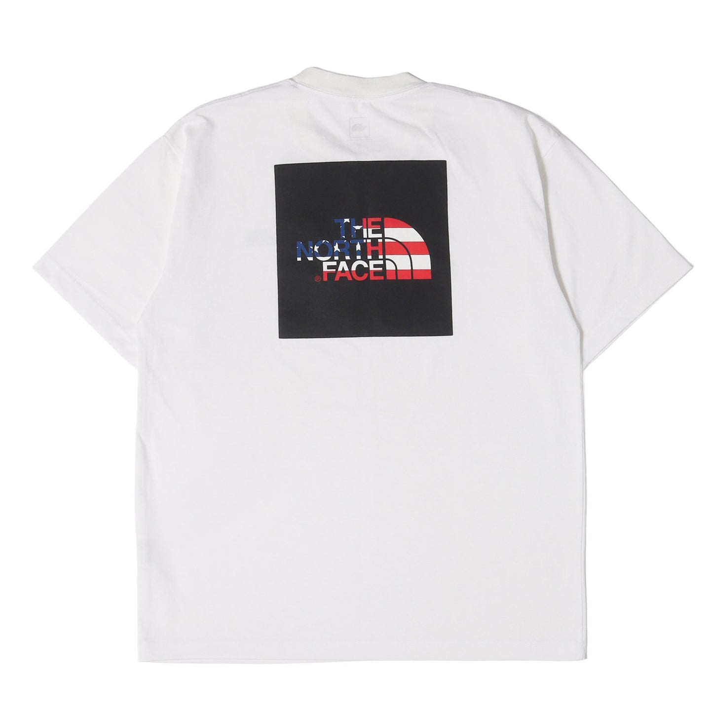 [2枚セット] 星条旗 スクエアロゴ Tシャツ (S/S National Flag Square Logo Tee)